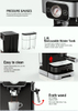 Mini breville keurig delonghi machines à café turc allemagne capsule pièces machine à café expresso pour les entreprises