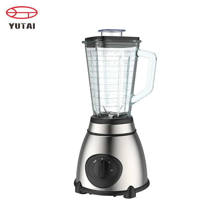 Mélangeur en plastique à grande vitesse mélangeur électrique 1,5 L mélangeur puissant pour smoothie
