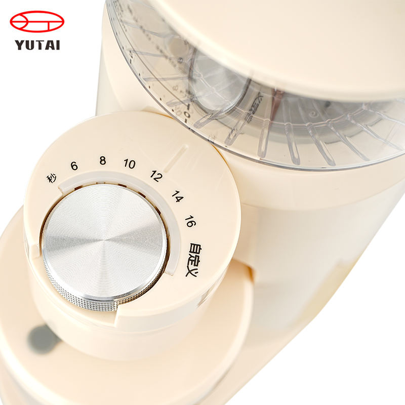 Broyeur électrique conique de grains de café, en acier inoxydable, avec minuterie numérique, affichage des tasses, 40mm, antistatique, fraise conique