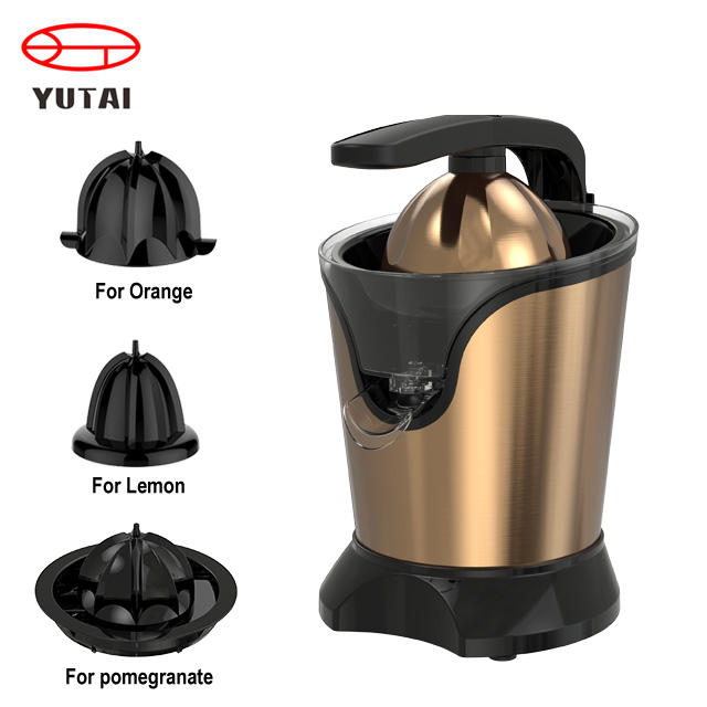 Extracteur de jus de presse-agrumes électrique puissant en acier inoxydable de 200 W