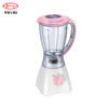 mélangeur commercial portable électrique avec pot en plastique de 1,5 L