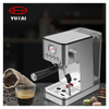 Machine à café expresso automatique électrique de vente en gros professionnelle en métal de qualité supérieure avec réservoir de lait en chine