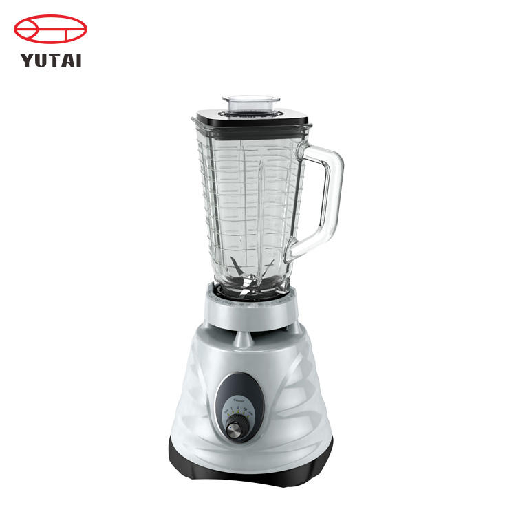 Mélangeur commercial de glace de smoothie de mélangeur de la nourriture 1.5l avec la petite tasse en plastique