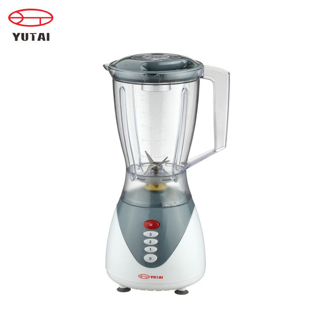 Vente chaude 400W 2 en 1 1,5L pot en plastique pot en verre 2 vitesses mélangeur électrique presse-agrumes mélangeur alimentaire mélangeur