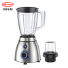 Offres spéciales 500W base en acier inoxydable pot en verre mélangeur de table mélangeur de fruits mélangeur de jus