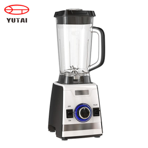 Nouveau pot PC 1200W 2,0l avec interrupteur de commande électronique en continu et fonction d'impulsion boîtier en plastique mélangeur commercial lourd