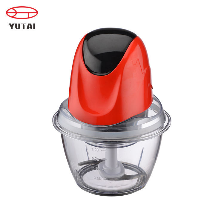 Hachoir électrique multifonctionnel de bol en verre de 500W 2.0L