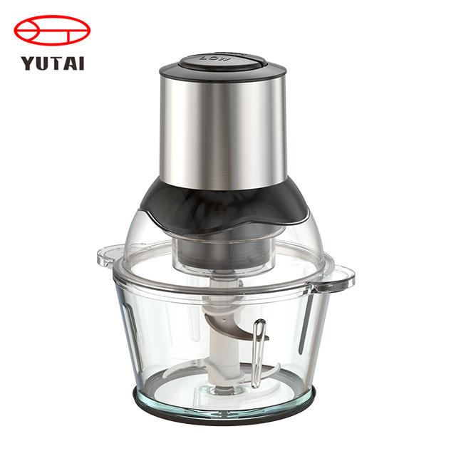Appareil de cuisine hachoir électrique à viande et fruits, bol en verre de 1,8 l, hachoir alimentaire