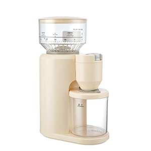 Broyeur électrique conique de grains de café, en acier inoxydable, avec minuterie numérique, affichage des tasses, 40mm, antistatique, fraise conique