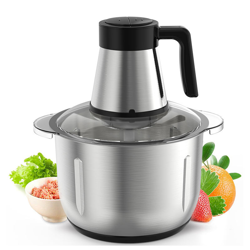 4L multifonctionnel cuisine robot culinaire broyeurs alimentaires hachoir à viande automatique électrique en acier inoxydable hachoir à viande pour la maison