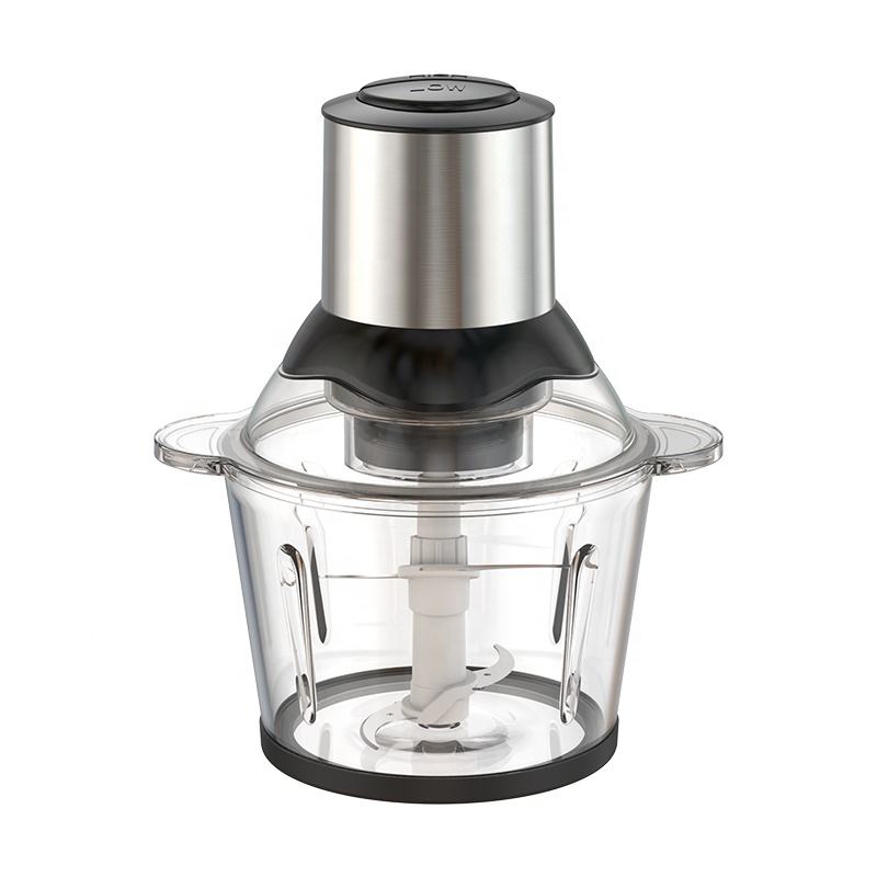 Robot culinaire électrique pour légumes, hachoir à 2 vitesses, 300W 500W, double lames à découper, appareils de cuisine