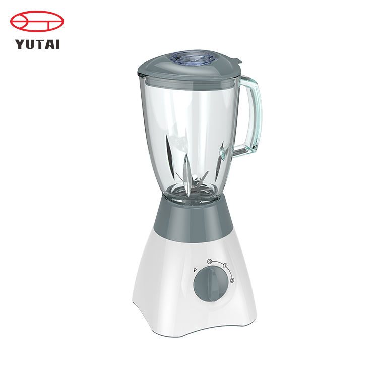 mélangeur commercial portable électrique avec pot en plastique de 1,5 L