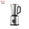 Super 2 vitesses Pulse Kitchen Food Juicer Mélangeur en acier inoxydable Mélangeur