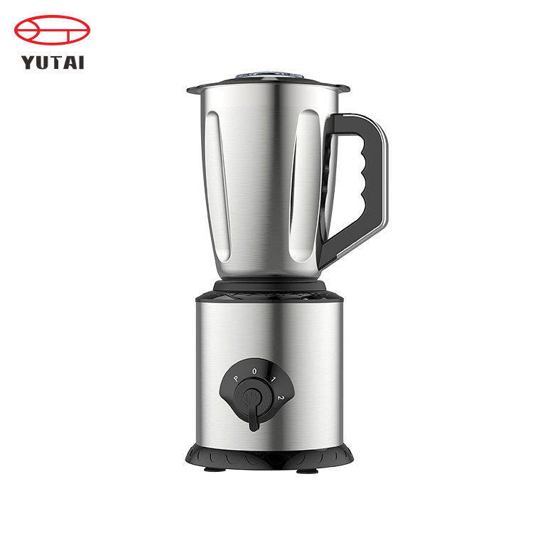 Super 2 vitesses Pulse Kitchen Food Juicer Mélangeur en acier inoxydable Mélangeur