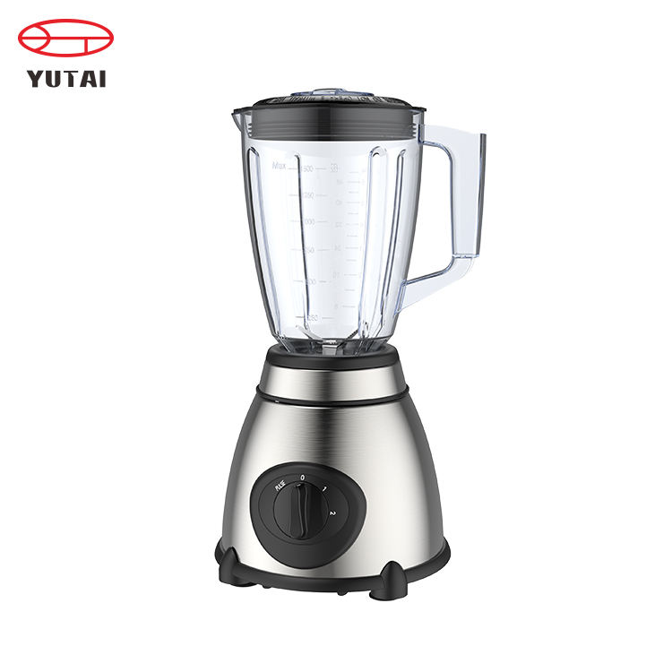 Mélangeur en plastique à grande vitesse mélangeur électrique 1,5 L mélangeur puissant pour smoothie