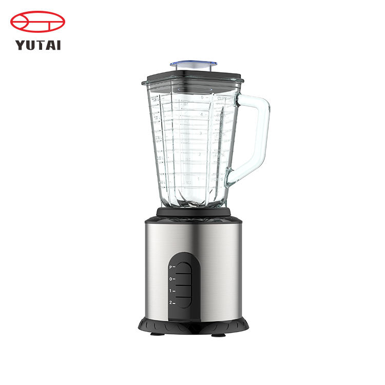 Mélangeur électrique commercial robuste de 1,5 litre pour glaces/fruits/lait de soja