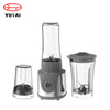 Mélangeur de voyage rechargeable USB de 600ml, bouteille, lames de glace, jus de fruits frais, mini smoothie, mélangeur portable avec broyeur