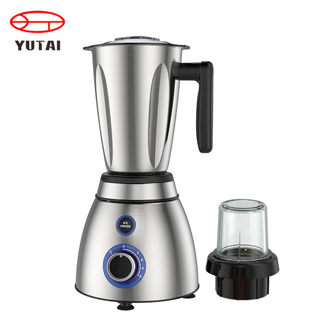 Offres spéciales 500W base en acier inoxydable pot en verre mélangeur de table mélangeur de fruits mélangeur de jus