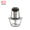 Appareil de cuisine électrique 400W, hachoir à salade, ail, oignon, viande, légumes, aliments, hachoir rapide