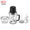 Robot culinaire électrique 600W, hachoir multifonction pour aliments, hachoir à légumes
