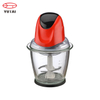 Hachoir électrique multifonctionnel de bol en verre de 500W 2.0L