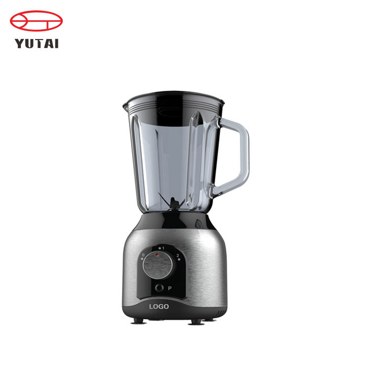 Mélangeur de jus à grande vitesse de vente chaude, fabricant de Smoothie de mélangeur avec le pot en verre 1.0