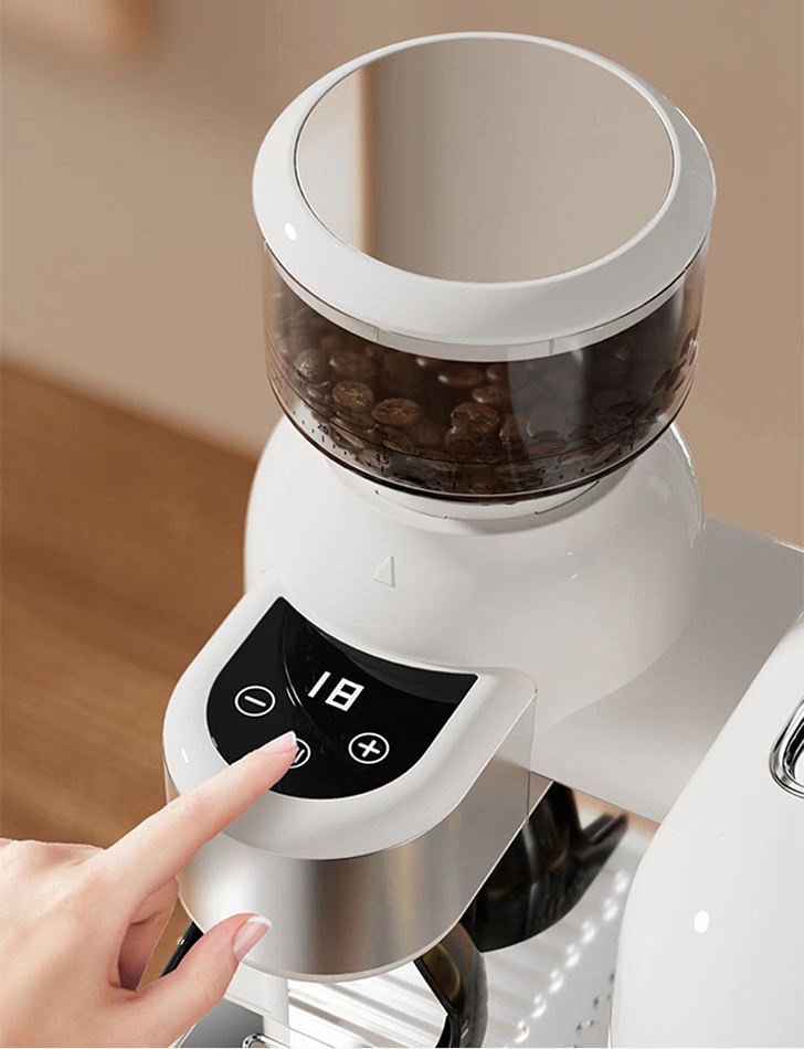 Machines à expresso Machine à café expresso automatique à domicile Machine à Cappuccino commerciale professionnelle avec broyeur