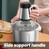 4L multifonctionnel cuisine robot culinaire broyeurs alimentaires hachoir à viande automatique électrique en acier inoxydable hachoir à viande pour la maison