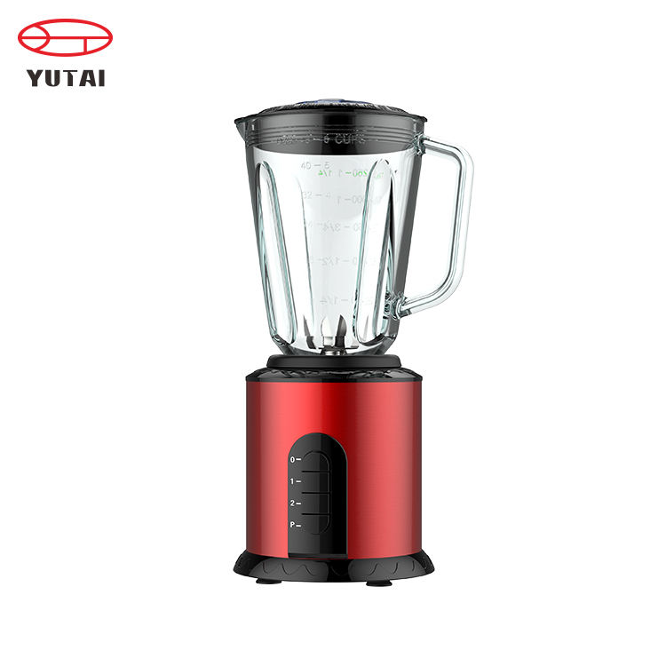 Mélangeur électrique commercial robuste de 1,5 litre pour glaces/fruits/lait de soja