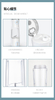 Mini batterie sous vide rechargeable par usb, petite bouteille de jus frais et de smoothie, mélangeur portable
