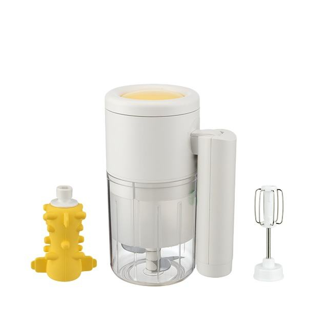 Mélangeur à oignon Rechargeable 3 en 1, coupe-légumes, chargeur USB, robot culinaire, mélangeur à main, hachoir à ail