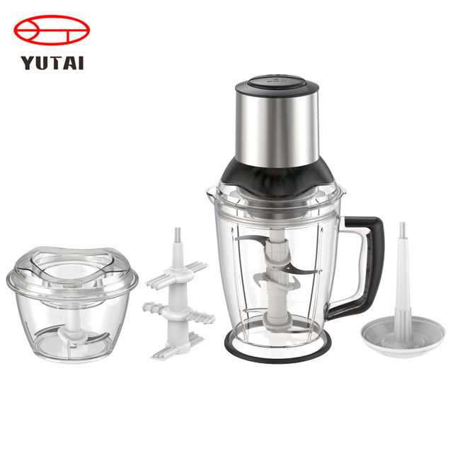 2000ML cuisine nouveau robot culinaire manuel pratique légumes ail viande Dicer électrique Mini hachoir alimentaire