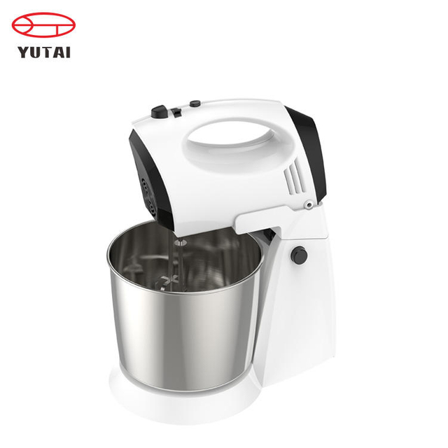 Mélangeur à main de machine alimentaire de cuisine moderne avec bol en acier inoxydable