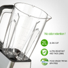Mélangeur commercial pour smoothie glacé, appareil ménager de cuisine, presse-fruits robuste, licuadora