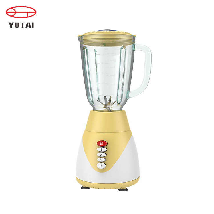 Distributeur d'appareils électroménagers, mélangeur de Table en pot en verre électrique de 1500ML