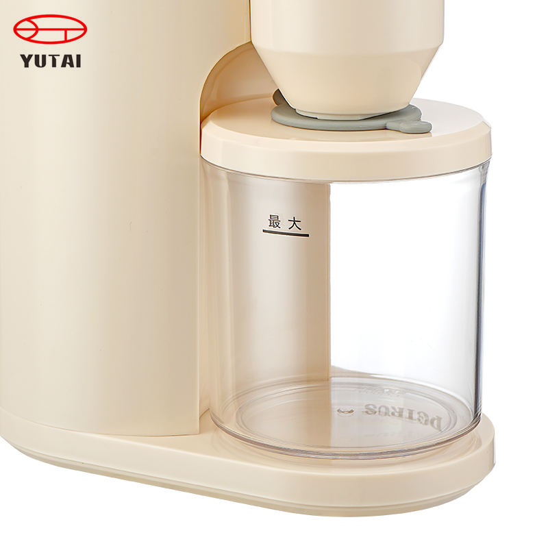 Broyeur électrique conique de grains de café, en acier inoxydable, avec minuterie numérique, affichage des tasses, 40mm, antistatique, fraise conique