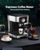 Mini breville keurig delonghi machines à café turc allemagne capsule pièces machine à café expresso pour les entreprises