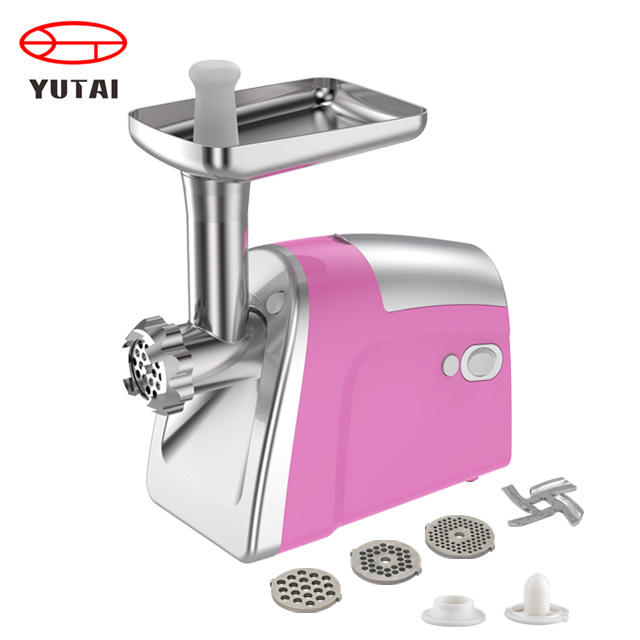 Hachoir à viande électrique domestique et commercial, 1000W, mini hachoir à viande