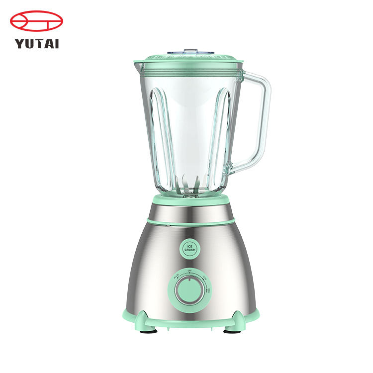 Mélangeur en plastique à grande vitesse mélangeur électrique 1,5 L mélangeur puissant pour smoothie
