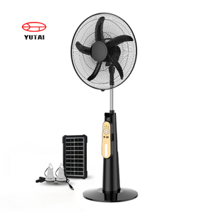 Ventilateur debout rechargeable avec batterie au lithium