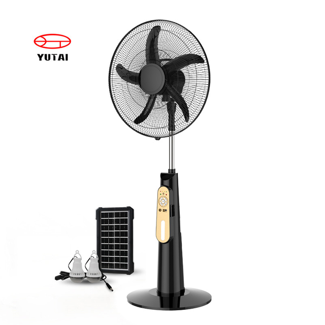 Ventilateur debout rechargeable avec batterie au lithium